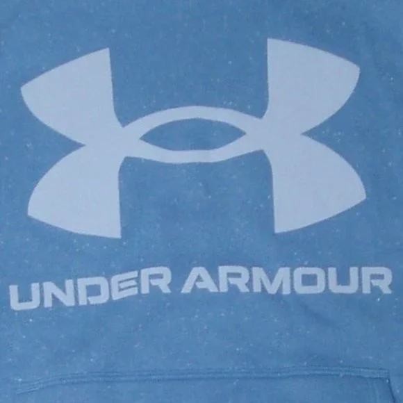 Women's Under Armour Hoodie Athletic Rival Fleece Speckled Top Sport Shirt - Picture 5 of 9